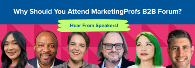 Hear from speakers why you should attend B2B Forum!