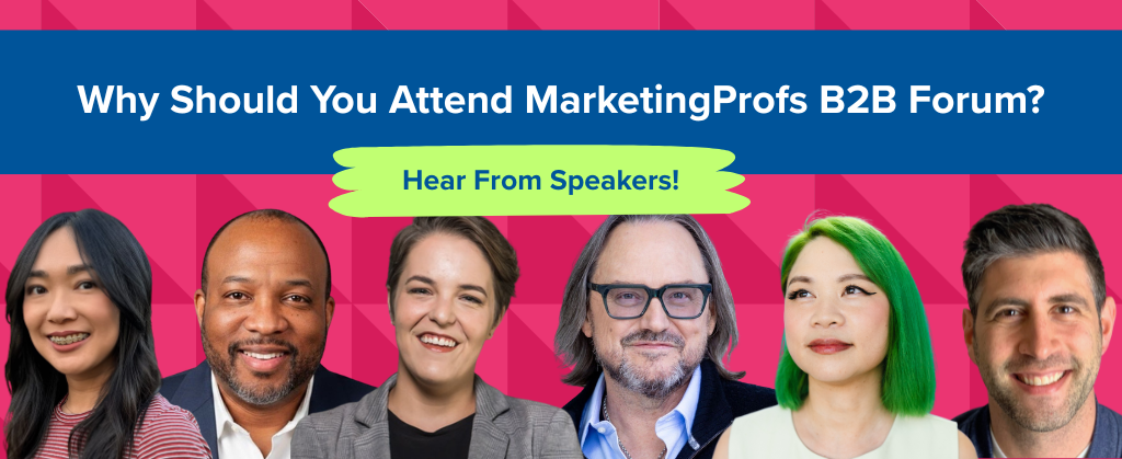 Hear from speakers why you should attend B2B Forum!